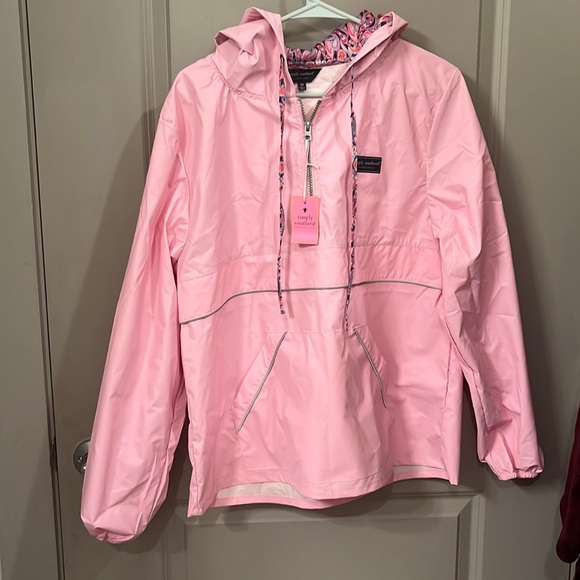 Simply Southern Jackets & Coats Simply Southern Half Zip Rain